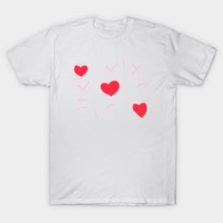 Valentine's Tic Tac Toe T-Shirt
